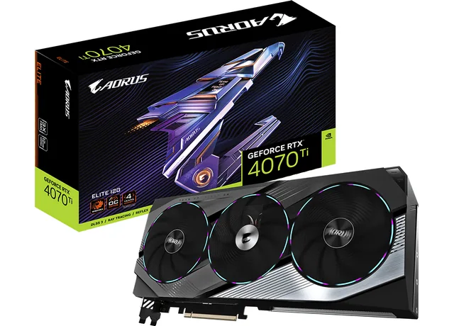 GIGABYTE AORUS GeForce RTX 4070 Ti Elite 12GB