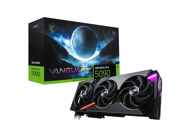 MSI GeForce RTX 5090 32G VANGUARD SOC Graphics Card