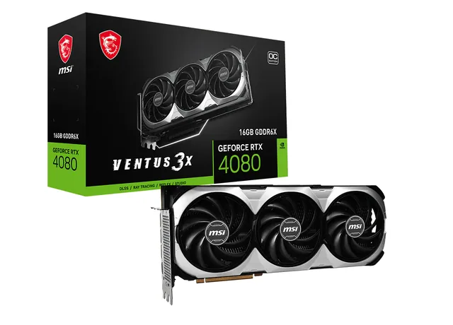 MSI GeForce RTX Ventus 3X 4080 OC 16GB